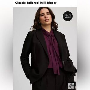 Women's Black Blazer